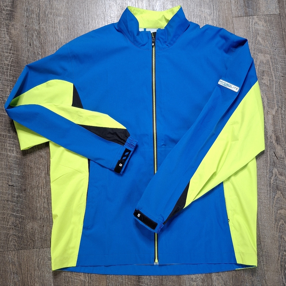 FOOT JOY DRYJOY Hydrolite Color Block Jacket Size Large